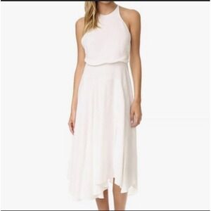 Halston Heritage white dress, size 0, open on one side